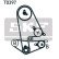 Kamremsats VKMA 93011 SKF, miniatyr 3