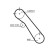 Tand/styrremssats PowerGrip® K015548XS Gates, miniatyr 2