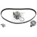 Vattenpump + Kamremsats 173222 FEBI, miniatyr 2