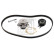 Vattenpump + kamremsats 45129 FEBI, miniatyr 2