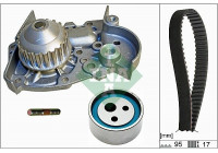 Vattenpump + kamremsats 530001831 Ina