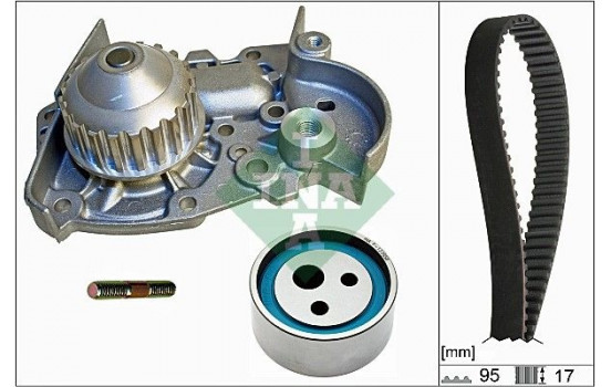 Vattenpump + kamremsats 530001831 Ina