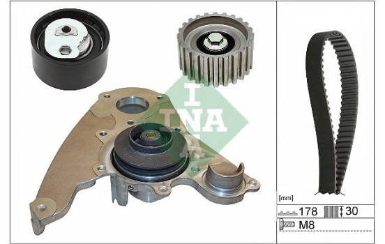 Vattenpump + Kamremsats 530023230 Ina