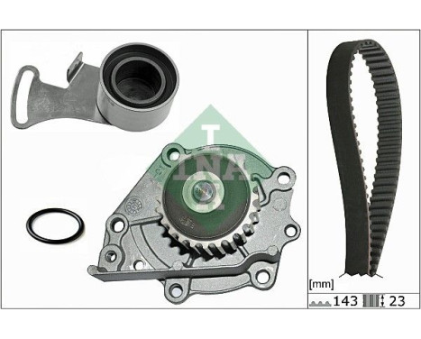 Vattenpump + kamremsats 530024230 Ina