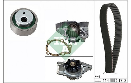 Vattenpump + Kamremsats 530025831 Ina