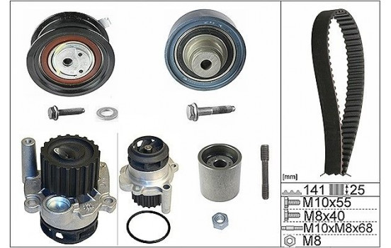 Vattenpump + kamremsats 530036132 Ina