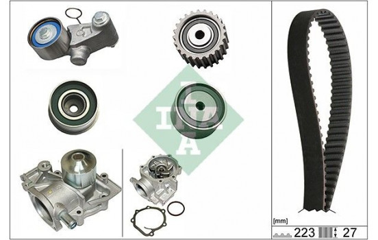 Vattenpump + kamremsats 530042630 Ina