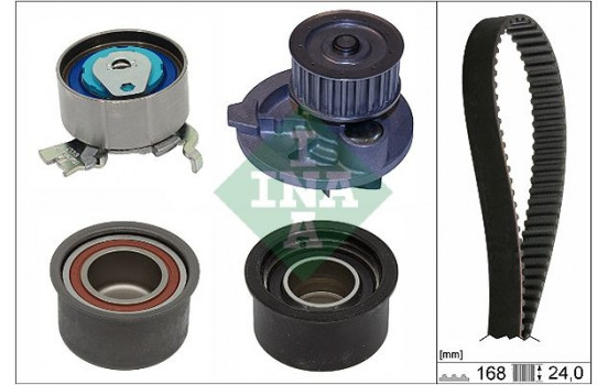 Vattenpump + Kamremsats 530044430 Ina