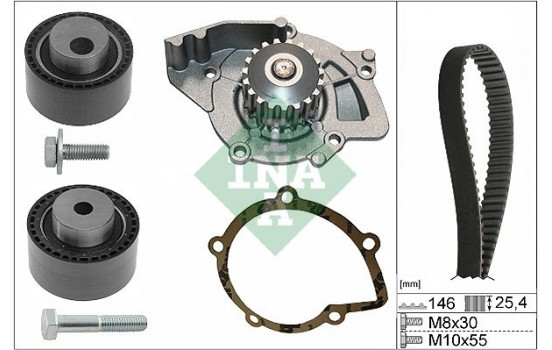 Vattenpump + Kamremsats 530044631 Ina