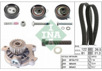 Vattenpump + kamremsats 530048430 Ina