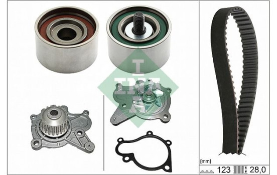 Vattenpump + kamremsats 530050231 Ina