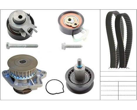 Vattenpump + kamremsats 530053830 Ina