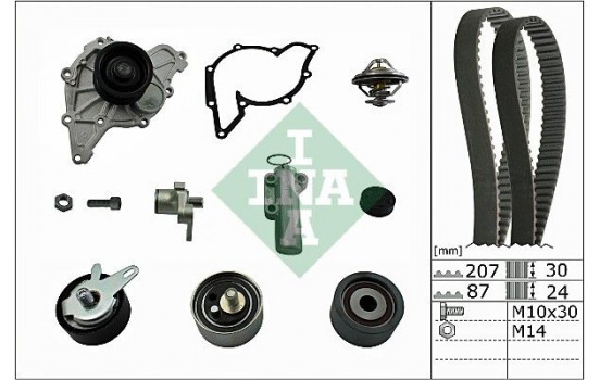 Vattenpump + kamremsats 530053930 Ina