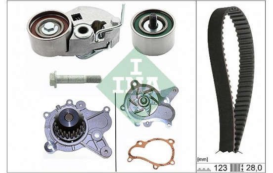 Vattenpump + kamremsats 530054231 Ina