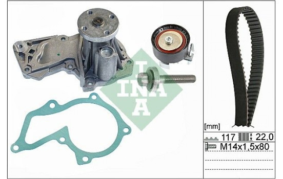 Vattenpump + Kamremsats 530060530 Ina