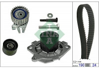 Vattenpump + kamremsats 530062230 Ina