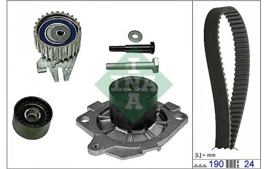 Vattenpump + kamremsats 530062230 Ina