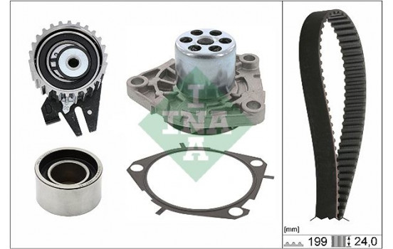 Vattenpump + Kamremsats 530062530 Ina