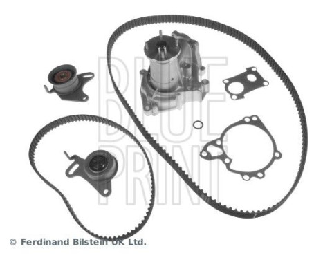 Vattenpump + kamremsats ADC47343 Blue Print, bild 2