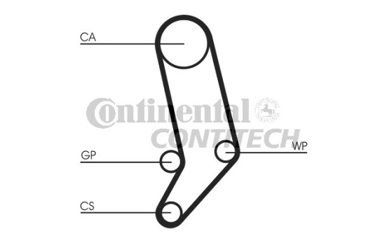 Vattenpump + kamremsats CT939WP2 Contitech, bild 4