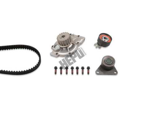 Vattenpump + Kamremsats PK00566 Hepu