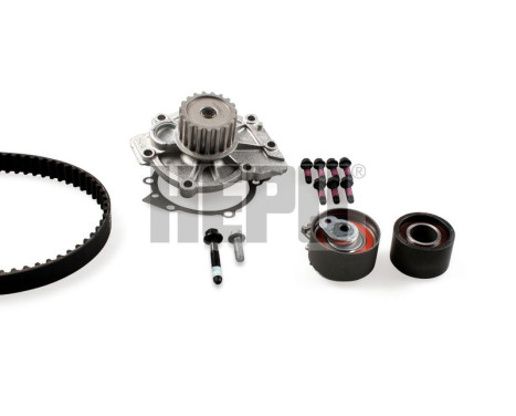 Vattenpump + Kamremsats PK09800 Hepu