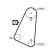 Vattenpump + kamremsats PowerGrip® KP15015 Gates, miniatyr 8