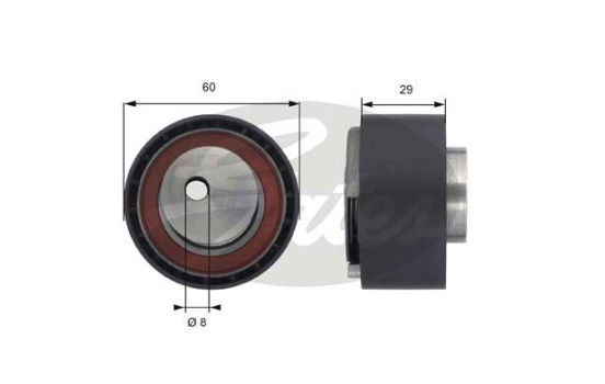 Vattenpump + kamremsats PowerGrip® KP15503XS-2 Gates, bild 3