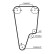 Vattenpump + kamremsats PowerGrip® KP15505XS Gates, miniatyr 2