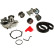 Vattenpump + kamremsats PowerGrip® KP15537XS-1 Gates, miniatyr 2