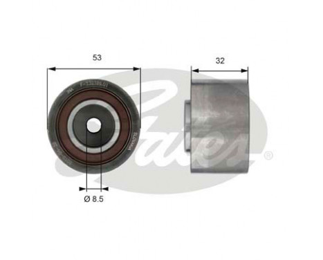 Vattenpump + kamremsats PowerGrip® KP15580XS Gates, bild 5