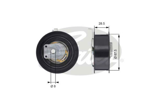 Vattenpump + kamremsats PowerGrip® KP15616XS Gates, bild 2