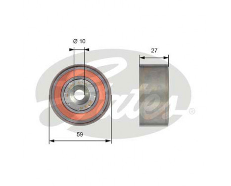 Vattenpump + kamremsats PowerGrip® KP15616XS Gates, bild 4