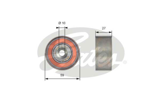 Vattenpump + kamremsats PowerGrip® KP15616XS Gates, bild 4