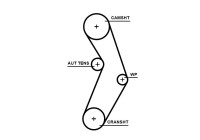 Vattenpump + Kamremsats PowerGrip® KP15673XS Gates