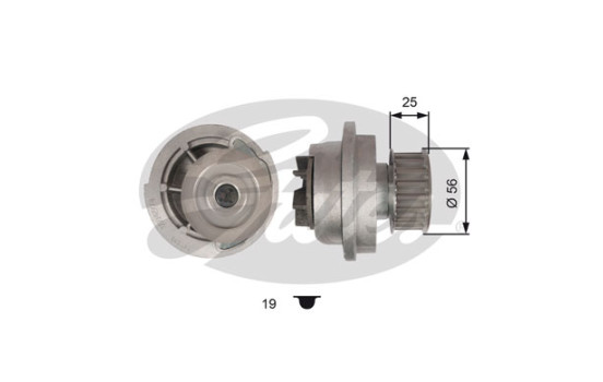 Vattenpump + kamremsats PowerGrip® KP35310XS Gates