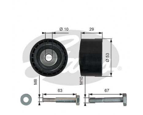 Vattenpump + kamremsats PowerGrip® KP35623XS-1 Gates, bild 4