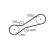 Vattenpump + kamremsats PowerGrip® KP45323XS Gates, miniatyr 2