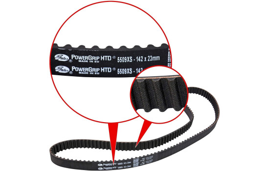 Vattenpump + kamremsats PowerGrip® KP45509XS Gates, bild 6