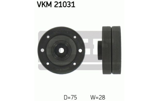 Vattenpump + kamremsats VKMC 01031 SKF, bild 3