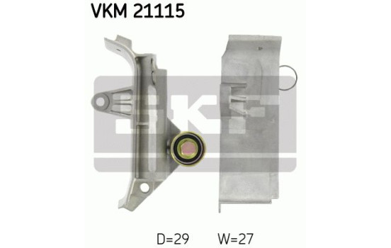 Vattenpump + kamremsats VKMC 01935 SKF, bild 3