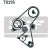 Vattenpump + kamremsats VKMC 03141 SKF, miniatyr 2