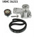 Vattenpump + kamremsats VKMC 04215 SKF, miniatyr 2