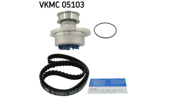 Vattenpump + kamremsats VKMC 05103 SKF