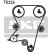 Vattenpump + kamremsats VKMC 05222 SKF, miniatyr 3