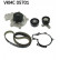 Vattenpump + kamremsats VKMC 05701 SKF, miniatyr 2