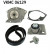 Vattenpump + kamremsats VKMC 06129 SKF