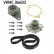 Vattenpump + kamremsats VKMC 06603 SKF, miniatyr 2