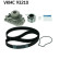 Vattenpump + kamremsats VKMC 93210 SKF