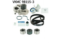 Vattenpump + kamremsats VKMC 98115-3 SKF
